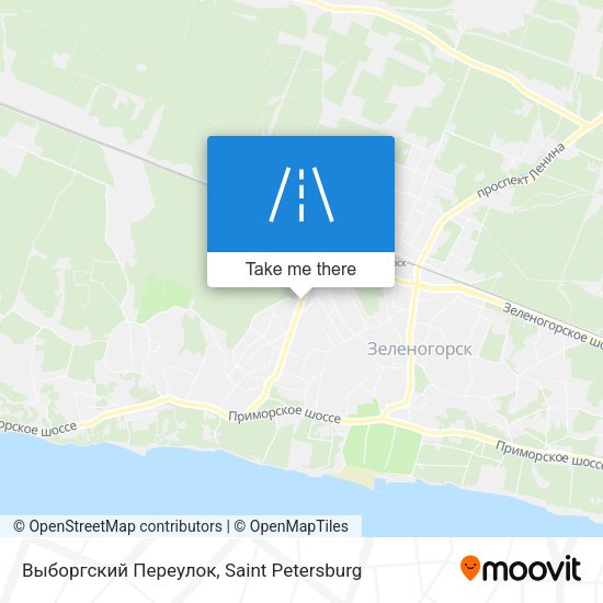 Выборгский Переулок map