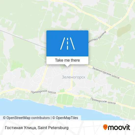 Гостиная Улица map