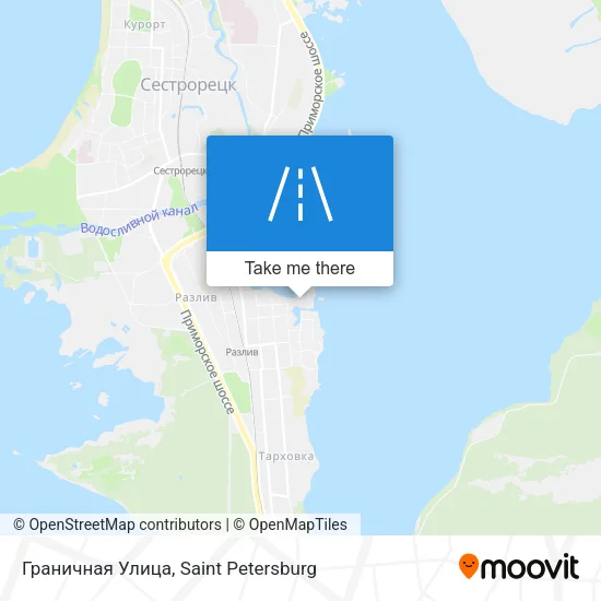 Граничная Улица map