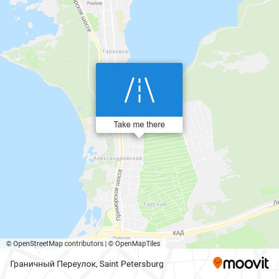 Граничный Переулок map