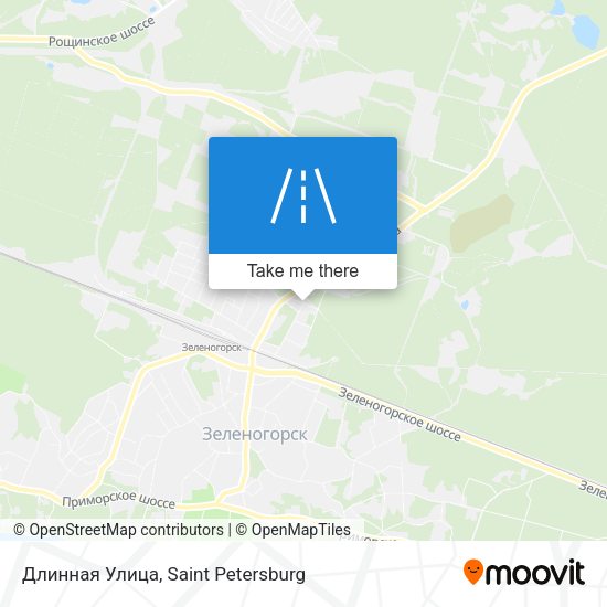 Длинная Улица map