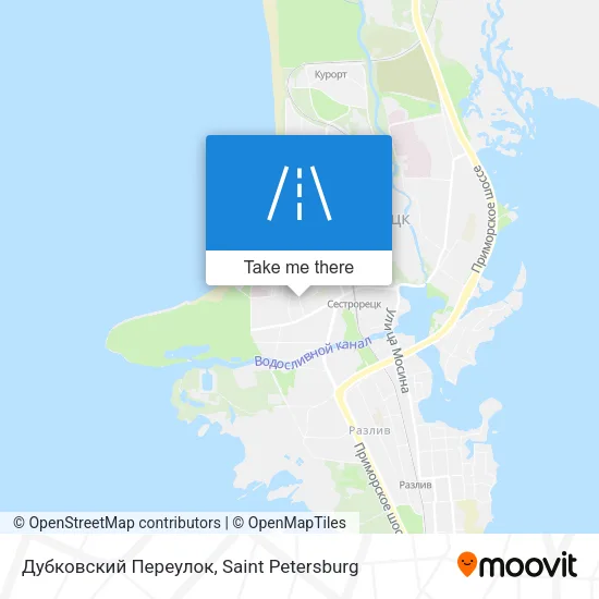 Дубковский Переулок map