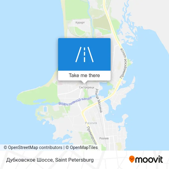 Дубковское Шоссе map