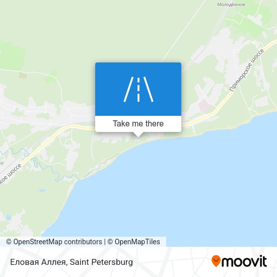 Еловая Аллея map