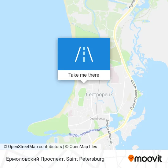 Ермоловский Проспект map