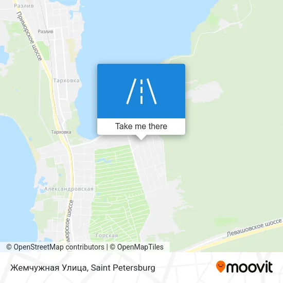 Жемчужная Улица map