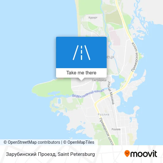 Зарубинский Проезд map