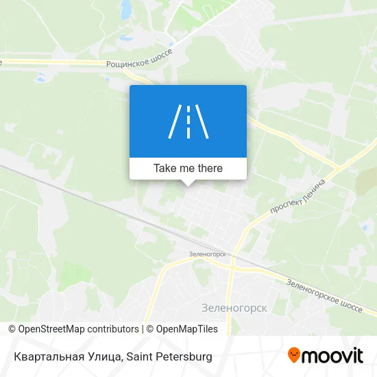 Квартальная Улица map