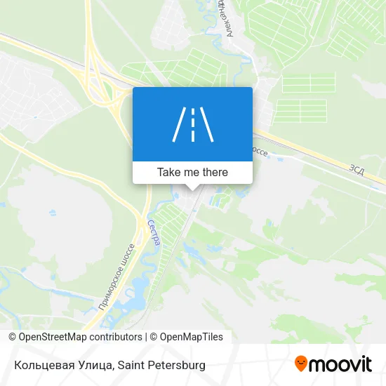 Кольцевая Улица map
