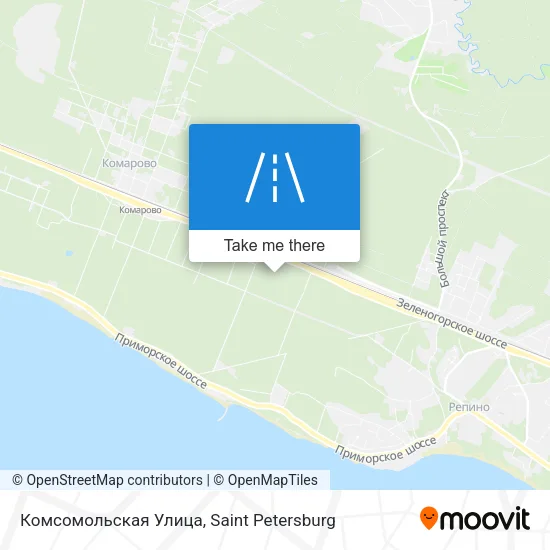 Комсомольская Улица map