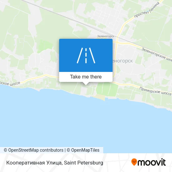 Кооперативная Улица map