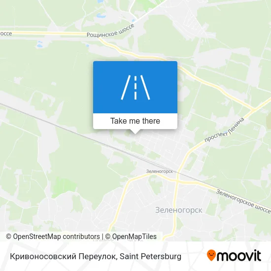 Кривоносовский Переулок map