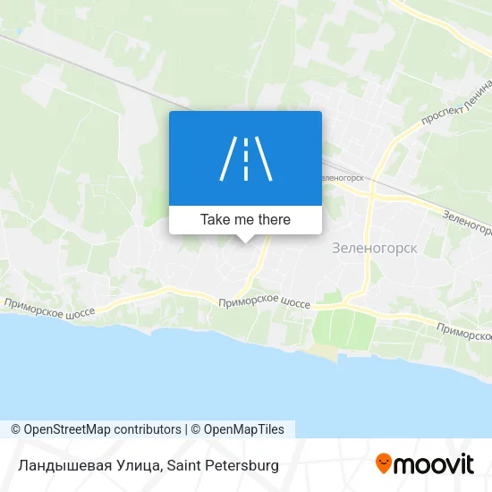 Ландышевая Улица map