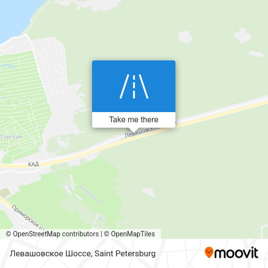 Левашовское Шоссе map