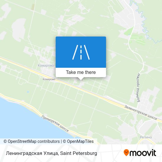 Ленинградская Улица map