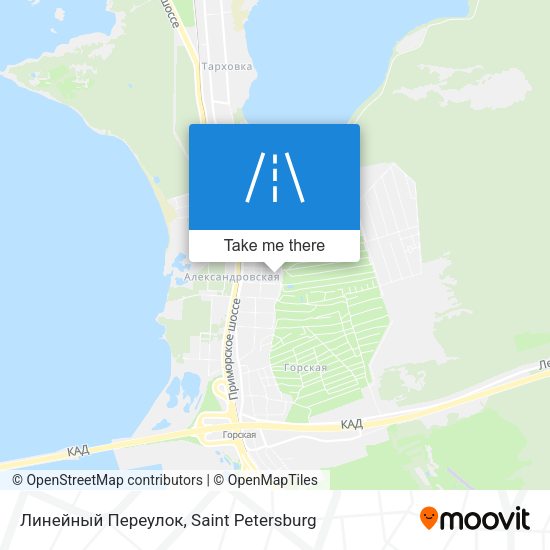Линейный Переулок map
