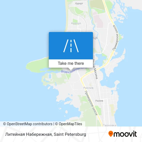 Литейная Набережная map