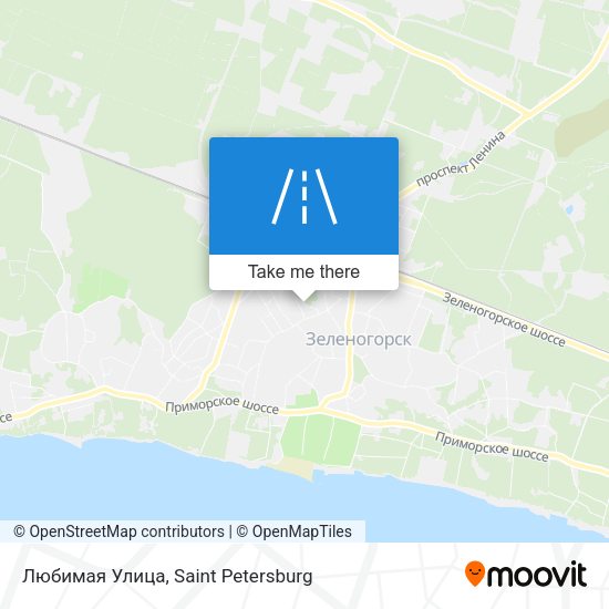 Любимая Улица map