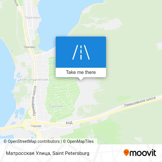 Матросская Улица map