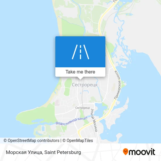 Морская Улица map