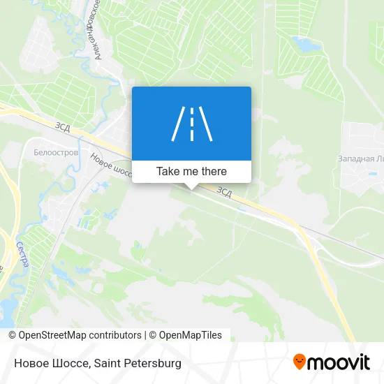 Новое Шоссе map