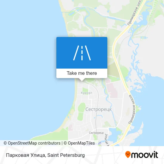 Парковая Улица map