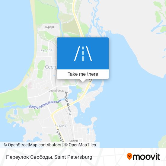 Переулок Свободы map