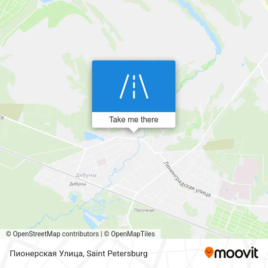 Пионерская Улица map