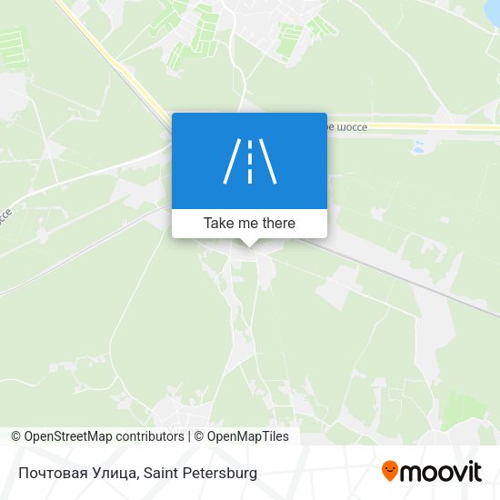 Почтовая Улица map