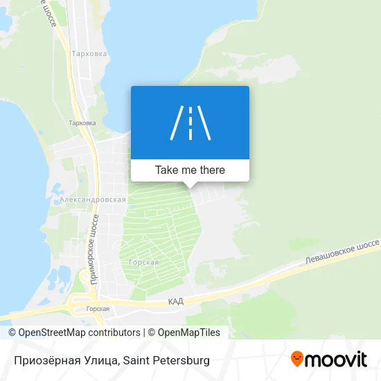 Приозёрная Улица map