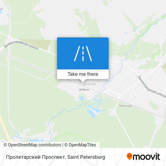 Пролетарский Проспект map