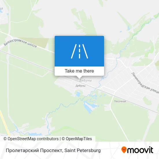 Пролетарский Проспект map