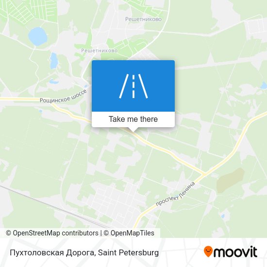 Пухтоловская Дорога map