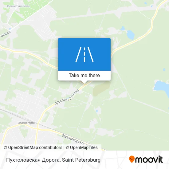 Пухтоловская Дорога map