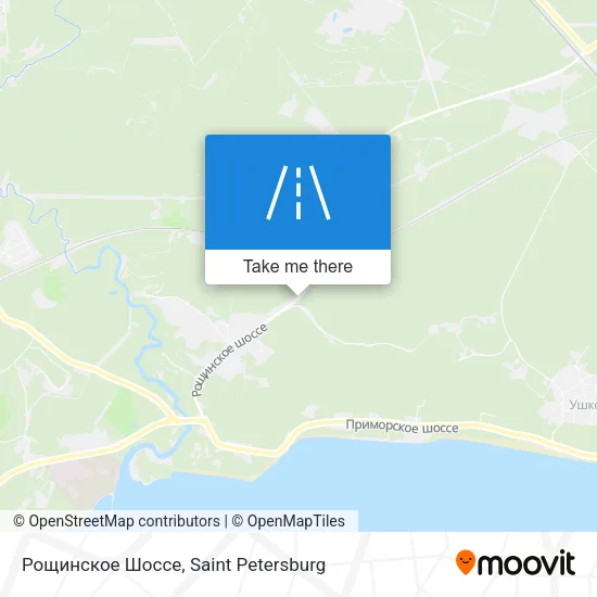 Рощинское Шоссе map