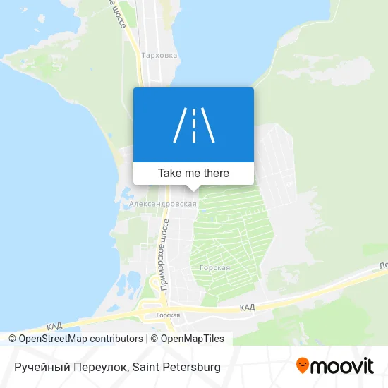 Ручейный Переулок map