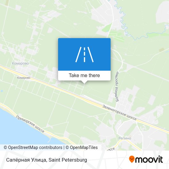 Сапёрная Улица map