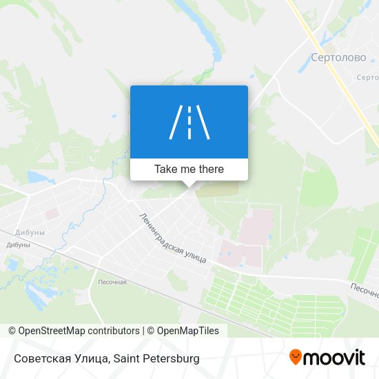 Советская Улица map