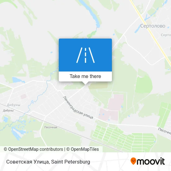 Советская Улица map