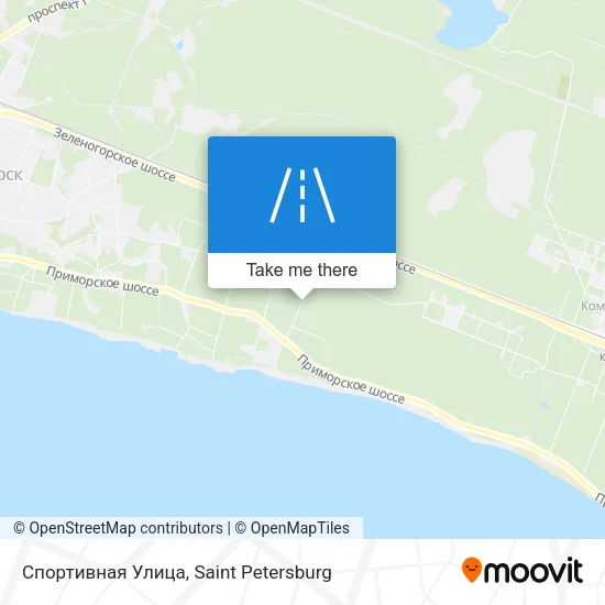 Спортивная Улица map