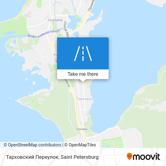 Тарховский Переулок map