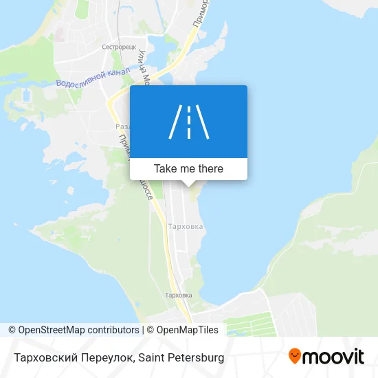 Тарховский Переулок map