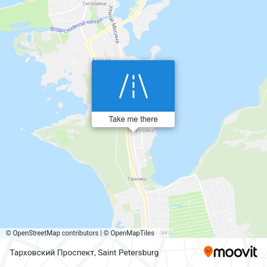 Тарховский Проспект map