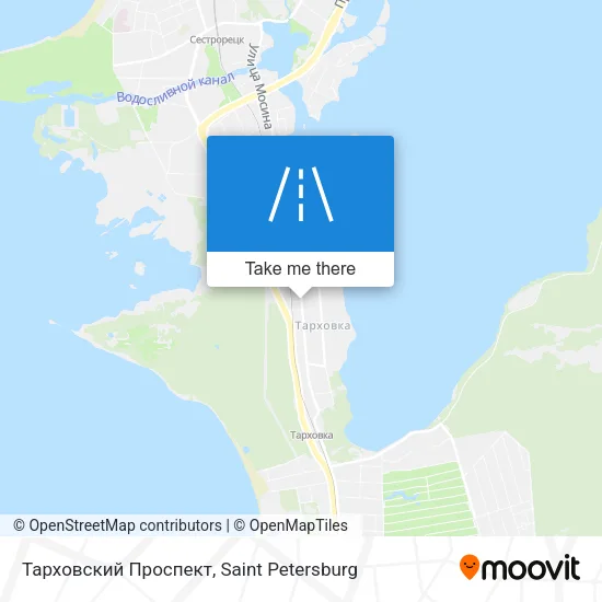 Тарховский Проспект map