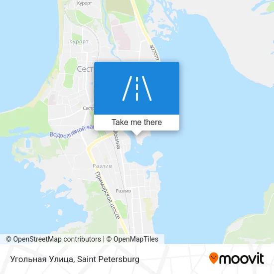 Угольная Улица map