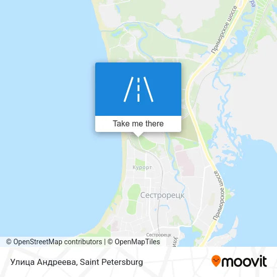 Улица Андреева map