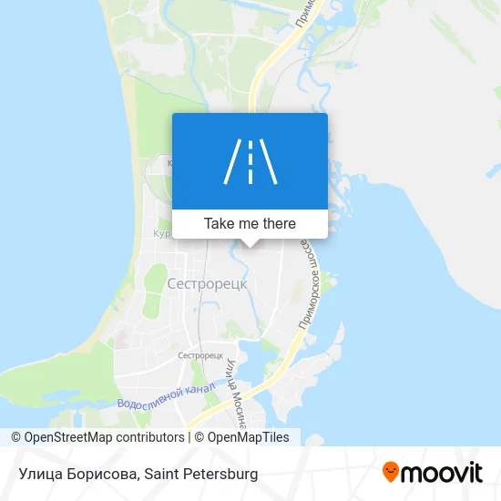 Улица Борисова map