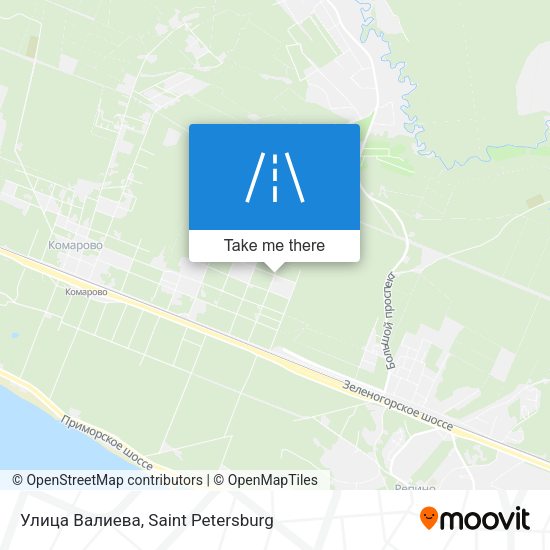 Улица Валиева map