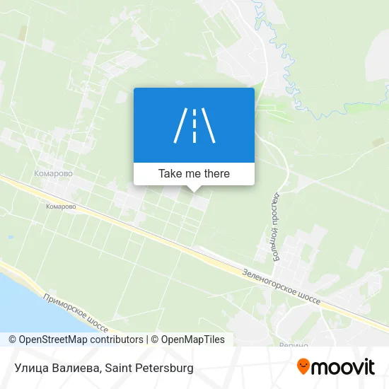 Улица Валиева map