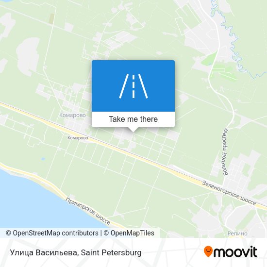 Улица Васильева map
